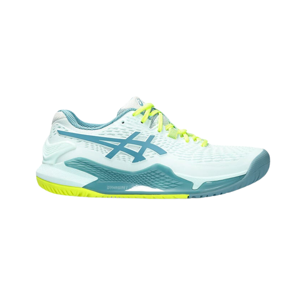 Asics Gel Resolution 9 D Wide Womens Soothing Sea Gris Blue The Frontrunner Timaru