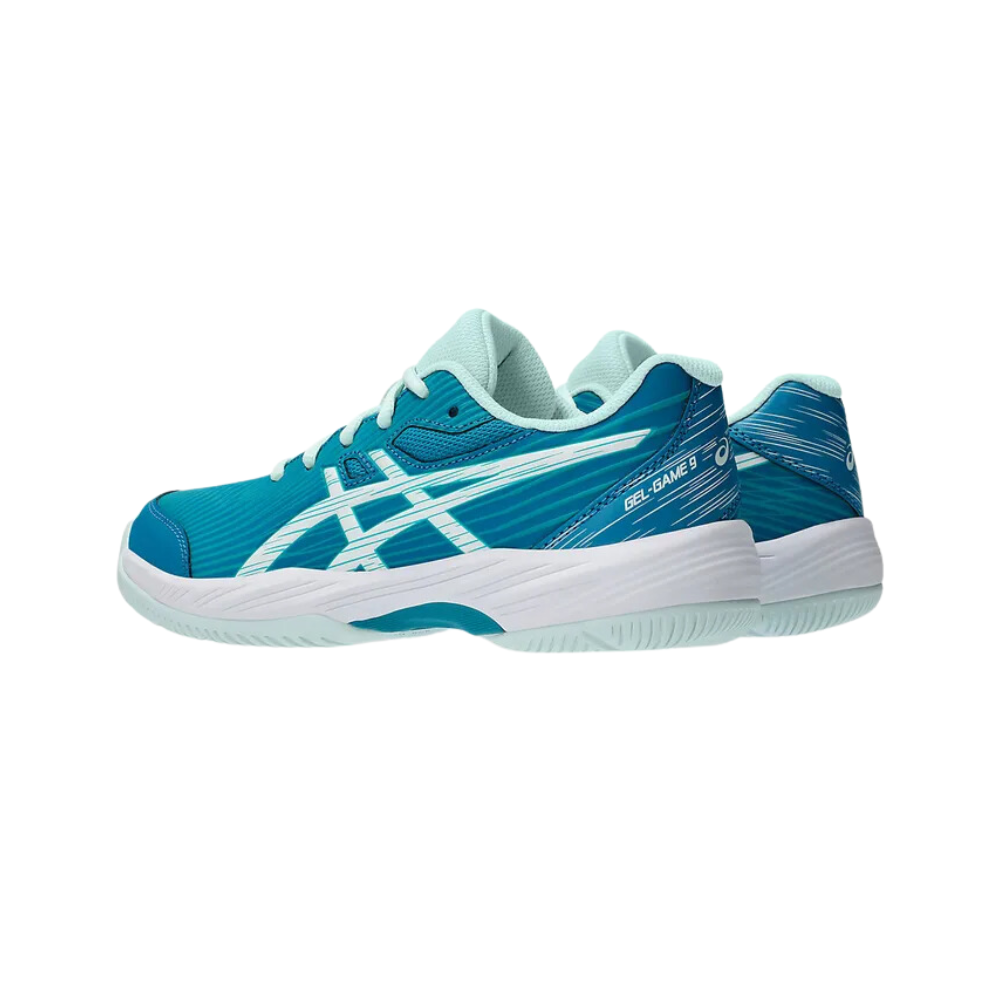 Asics Gel-Game GS Kids Teal/Blue White – The Frontrunner Timaru