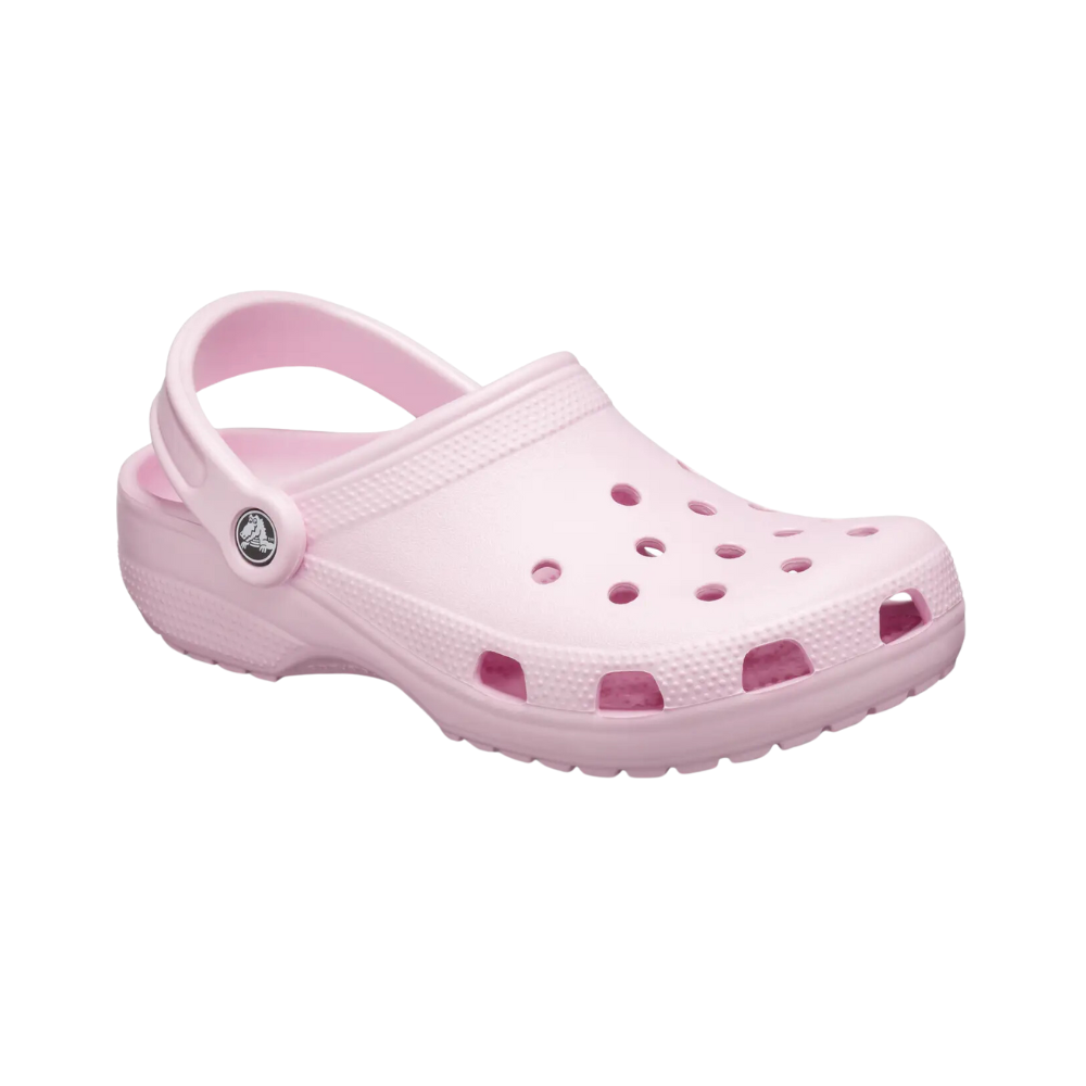 Barely pink crocs shop