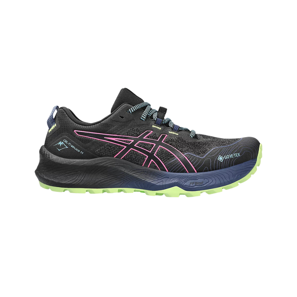 Asics Gel Trabuco 11 G TX W Black Hot Pink The Frontrunner Timaru