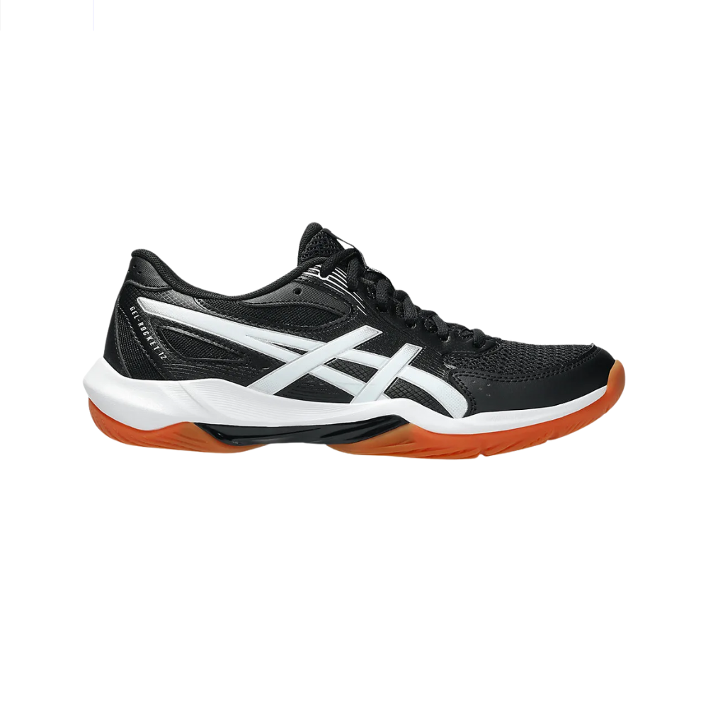Asics Gel-Rocket 12 (B Standard) Womens Black/White – The